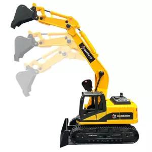 진짜 중장비 포크레인 불도저 장난감 유행 탈것 성탄절 선물용 감성발달 학습완구 교육