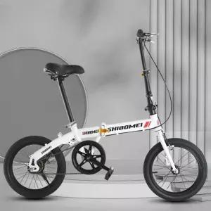 고성능 접이식 자전거 16인치 입문형 반조립 12인치