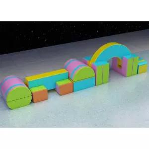 실내 놀이터 미끄럼틀 쿠션 가정용 매트 계단 유치원