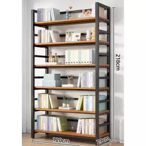 철제책장 사무실선반 대형 거실 인테리어 책꽃이 블랙