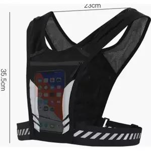 깜도리1 깔끔 조끼 트레이닝 배낭 등산 마라톤 가벼운핏 러닝베스트 가슴가방