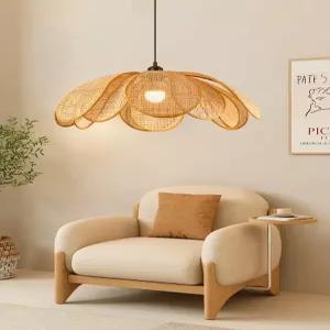 라탄갓 라탄 천장 식물 무드등 감성 침실 조명 카페