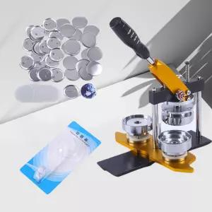 핀버튼 제조기 뱃지 프레스 브로치 기계 만들기 제작도구