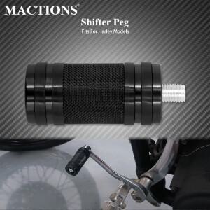 할리 투어링 로드 킹 FLTRX FLHX 스포츠스터 XL 다이나 FXDL 소프테일용 바이크 오토바이 변속기 풋레스트