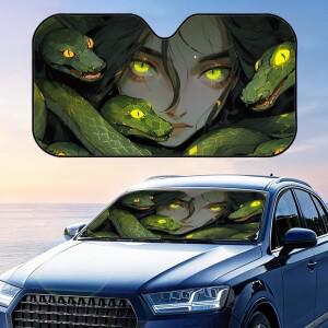 여자아이 차량용 햇빛 가리개 접이식 자동차 앞유리 차양막 자외선 차단 열 반사 재사용 가능 커버