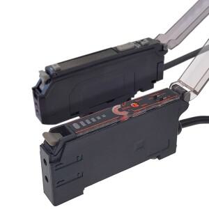 광섬유 광전 센서 증폭기 E3X-NA11 EX-DN10 디퓨즈 스루 빔용 딘 레일 마운트 M3 M4 M6(2M 케이블 포함)