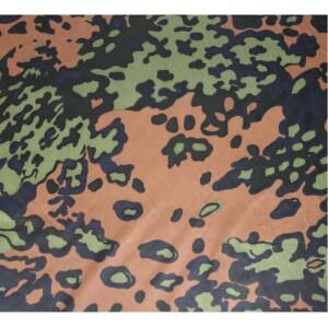 210T 독일 용수철 여름 오크 잎 밀리터리 원단 Taffeta 립스톱 천 방수 레인 코트 텐트 다운 잭 DIY