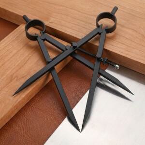 다양한 크기의 마킹 스크라이빙 펜슬 컴퍼스 메탈 목공용 드로잉 조절 가능 정밀 도구