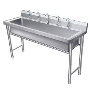 운동장 개수대 야외 대형 세면대 스테인리스 식당용 조리대