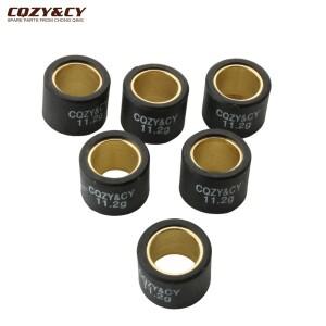 [호환품]Variator 롤러 무게 Piaggio Beverly125 Carnaby Mp3 X7 X10 Evo 125cc 스쿠터 4T 용 21x17mm 10.3