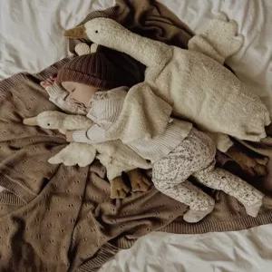 포근한 애착인형 코끼리 사슴 꿀잠 인형 오가닉 베이지