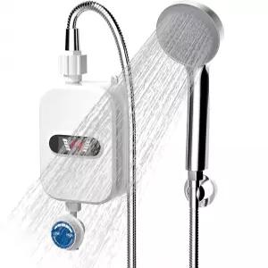 인스턴트 온수기 LCD 디지털 디스플레이 자동 샤워 스테인리스 탱크리스 급속 난방기