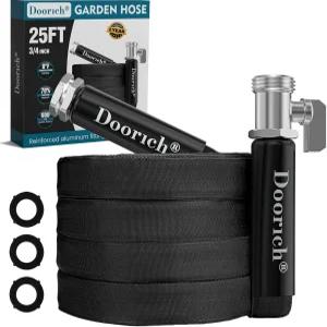 가든 호스 가볍고 매우 유연하며 내구성이 뛰어나며 주름이 없는 밸브가 있는 워터 - TPU 식수 안전 소재