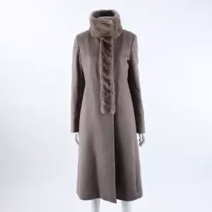 [구구스]중고명품 막스마라 퍼 트리밍 코트 55-66 (NO 10401780)