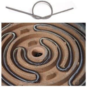 용광로 가열 요소 코일 히터 와이어 스토브 저항 하이 퀄리티 도구 부품, 220V 300, 500, 600, 800, 3000W, 1PC