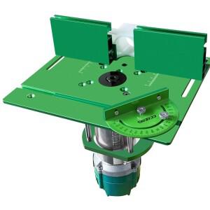 4개의 발톱 65mm 모터 라우터 리프트  그립 - 역방향 플립 보드 알루미늄 스틸 플레이트 지원