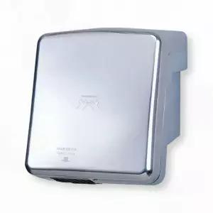 메탈 실버 핸드드라이어 냉온풍 저소음 호텔 백화점 상가 화장실 손건조기