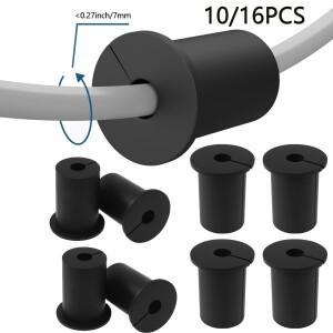 10/16개 3/4인치 스타링크 벽 케이블 패스 스루 부싱 그로밋 (이더넷 직경 24/19mm 구멍 보호용)