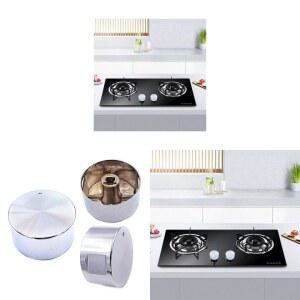 J6PE 제어 다이얼 손잡이 스토브 밥솥 조리기구, 가스 스토브, 오븐용 헤비 듀티 금속 쿡탑