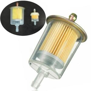 [호환품]바이크 오토바이 연료 필터 라인 정원 도구 RV 예비 부품 휘발유/디젤용 투명 플라스틱