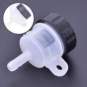 [호환품]1개 바이크 오토바이 풋 리어 호환 브레이크 마스터 실린더 탱크 오일 컵 유체 병 리저버 모터바이