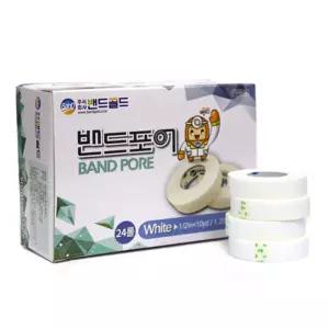 약한피부 픽싱롤 부직반창고 드레싱밴드 24롤 성형수술 천