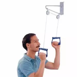 집에서하는 재활치료 팔들기운동 어깨도르래 홈트 견관절