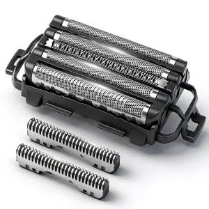 교체용 내부 블레이드 및 외부 호일 WES9032P 파나소닉 ARC5 면도기 ES-LV97-K 1팩 와 호환됩니다