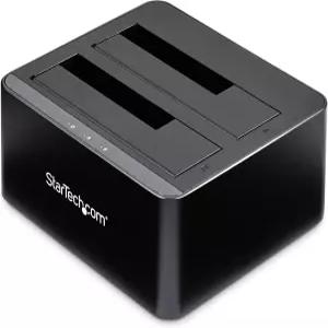 StarTech.com 듀얼 베이 USB 3.0에서 SATA 하드 드라이브 도킹 스테이션 독 외장 2.5/3.5인치 I/III/III