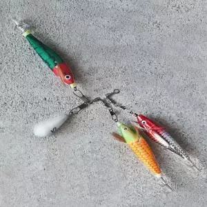 낚시용 스냅도래 인터락 연결고리 타코채비 바다낚시 생미끼용 소형 연결부품