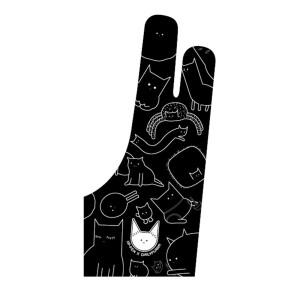 XPPen  오염 방지 장갑 귀여운 고양이 드로잉 태블릿 디스플레이 복사 보드 LED 라이트 박스 아이패드 호환