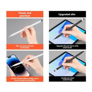 터치 스크린 용량 성 펜 2 In 1 자기 슬림 ipad 호환 Huawei Millet 태블릿 휴대 전화 그리기