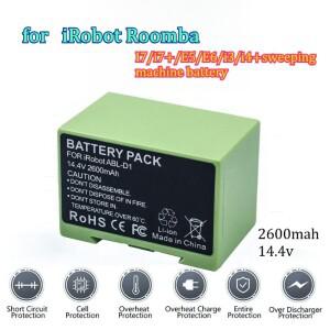 IRobot Roomba I7/i7+/E5/E6/i3/i4+바닥 청소기 2600MAH 긴 배터리 수명한 14.4V 용량