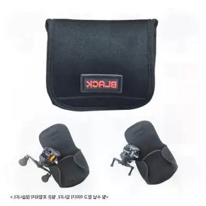 베이트릴 전용 파우치 네오프랜 소재 블랙 릴커버 보호 가방 낚시 용품 수납 케이스