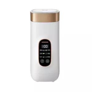 휴대용 전기 포트 차 텀블러 보온병 650ml 충전용 레드