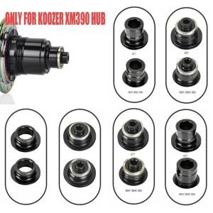 [호환품]Koozer XM390 9x100 QR 10x135mm 15x100 TA 12x142 141 부스트 THR 컨버터 키트 어댑터 용 자전거