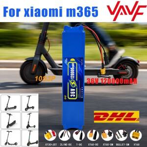 VAVF 10S3P 36V 120Ah 전동 스쿠터 배터리 팩 18650 리튬 M365 150w~750w