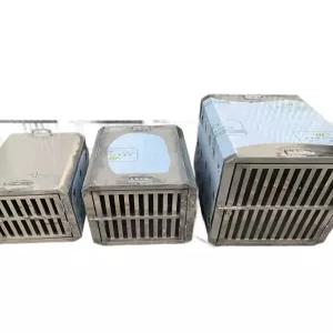 중형견 켄넬 스테인리스 대형 기내용 스틸 실내 울타리 케이지 운송용