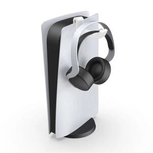 [호환품]PS5 컨트롤러 용 확대 후크 Playstation 5 콘솔 게임용 헤드폰 걸이 2피스 헤드셋 홀더 스탠드