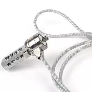 와이어 케이블 비밀번호 잠금장치 노트북 도난방지 사무실 보안 장비