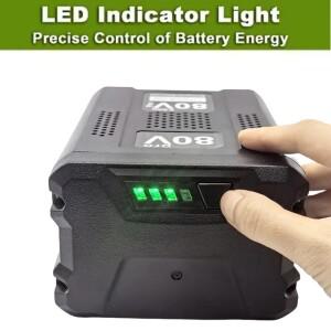 80V 6000/8000/10000mAh 교체 배터리 Greenworks PRO 리튬 이온 GBA80150