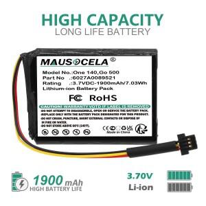 TomTom용 교체 배터리:One 1401EK0.052.02One 140S USOne 140S4EK0.001.02GO 600Go 500 Go 50P2VF65VF6DVF6