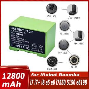 iRobot Roomba e 및 i 시리즈 i7+ e5 7150 i3 i4 4624864용 14.4V 3000mAh/2600mAh 배터리 교체품