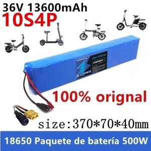 초강력 전동 스쿠터 배터리 10S4P 36V 20000mAh 18650 리튬이온 350W 500W BMS 포함 뛰어난 성능