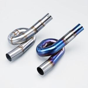 [호환품]AB BJ300/TNT300 51mm 바이크 오토바이 배기 스테인레스 스틸 중간 파이프 링크 연결 베넬리 300 G