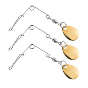 닥터피쉬 20팩 낚시 스피너베이트 블레이드 콜로라도 루어 지그 윌로우 스피너 와이어