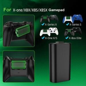 100% 새 컨트롤러 배터리 2800mAh 충전식 Xbox One S X XBOX 시리즈 X/S 게임패드용