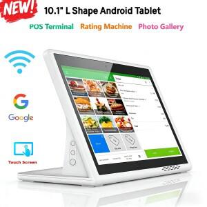 RK3576S 8코어 안드로이드 14 태블릿 10.1인치 터치스크린 디스플레이 DC 전원 주문 키오스크 로이버스 POS