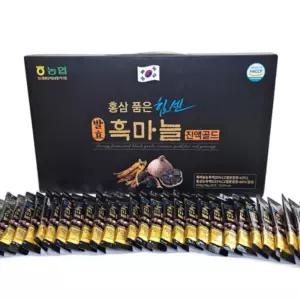 흑마늘진액 20g 30포 홍삼품은 의성 스틱 면역 부모님 선물 세트 어버이날