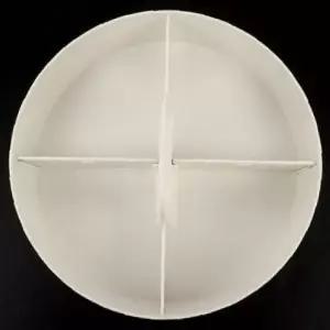 원형 회전식 4칸 분리형 조미료 보관용기 주방 양념 소품 정리 수납 케이스